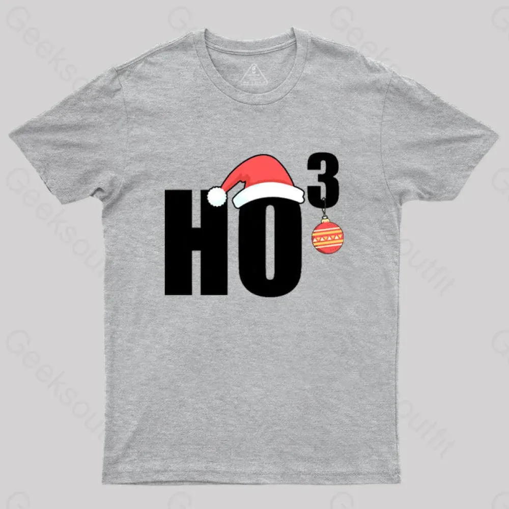 HO Christmas Funny T-Shirt - Image 7