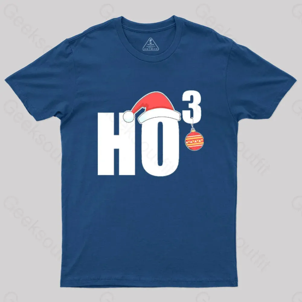 HO Christmas Funny T-Shirt - Image 3