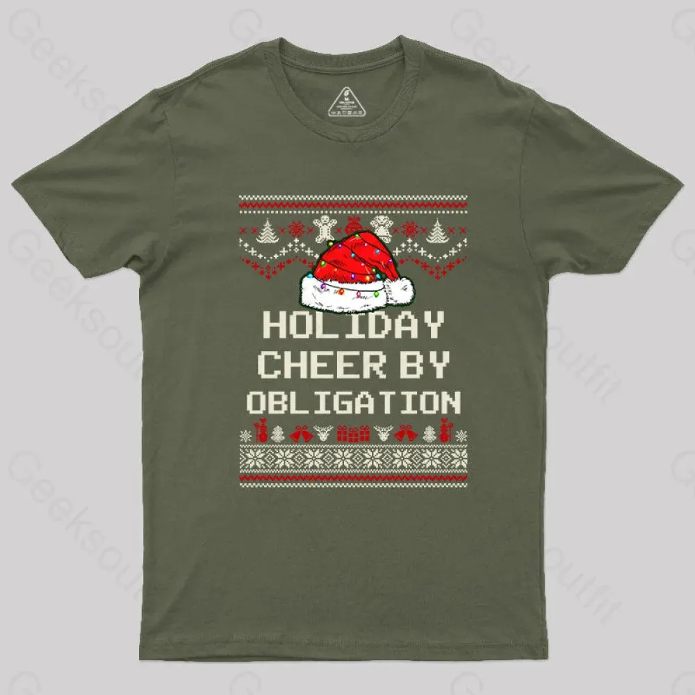 Holiday Cheer by Obligation T-Shirt - Image 3