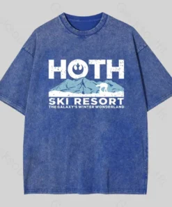 Ice Planet Ski Resort Washed T-shirt