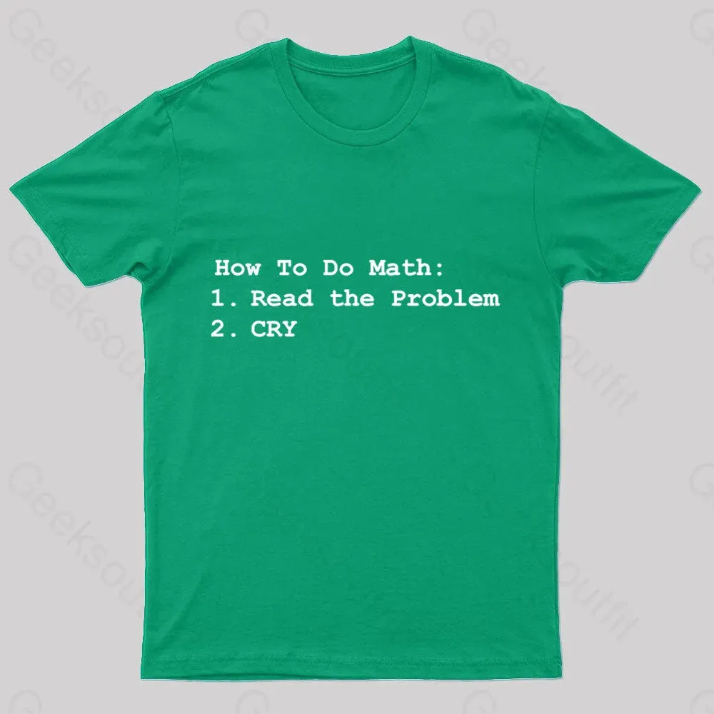 How To Do Math Geek T-Shirt - Image 4