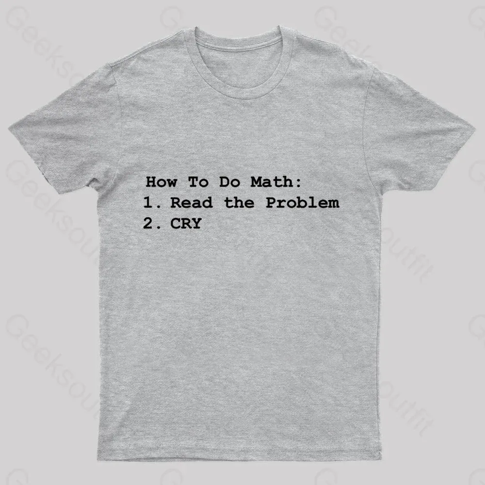 How To Do Math Geek T-Shirt - Image 6