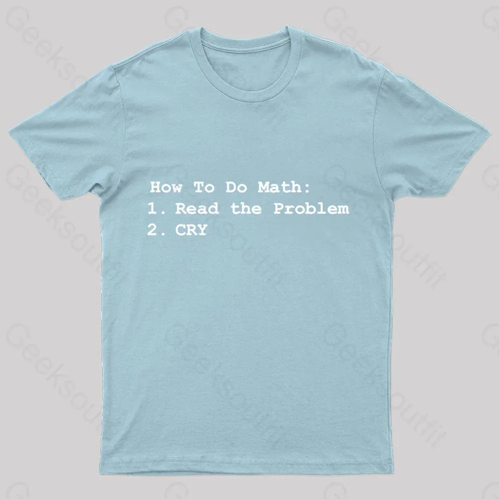How To Do Math Geek T-Shirt - Image 7