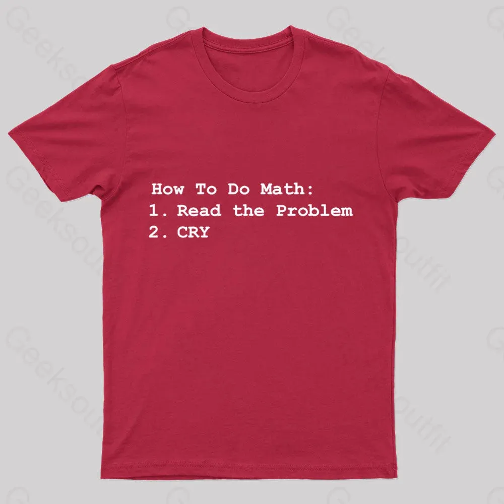 How To Do Math Geek T-Shirt - Image 5
