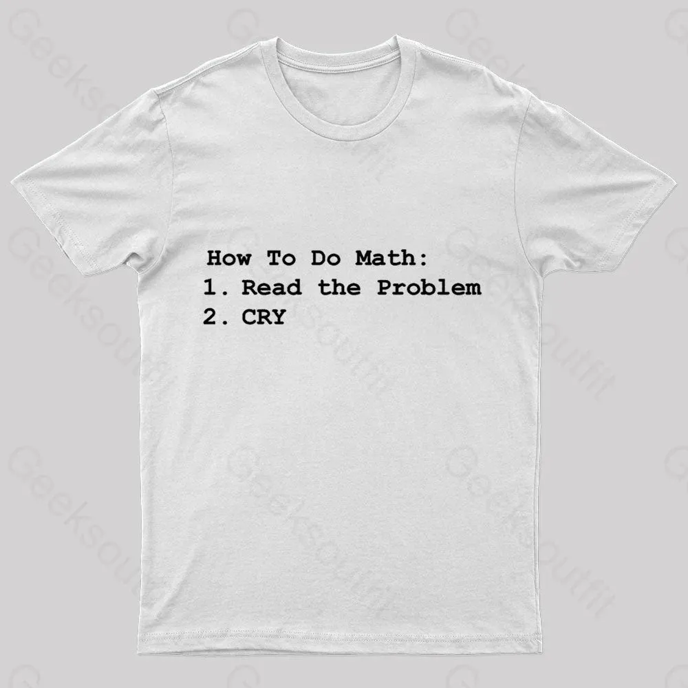 How To Do Math Geek T-Shirt - Image 8
