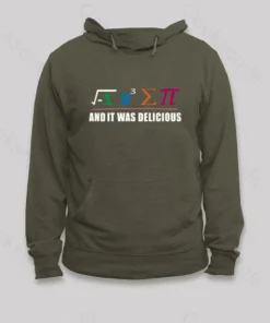 I Ate Some Pie And It Was Delicious I Ate Some Pi Math Classic Hoodie