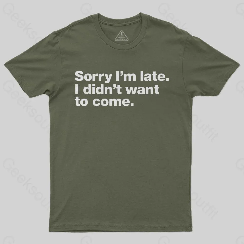 I Didn't Want to Come T-Shirt - Image 3