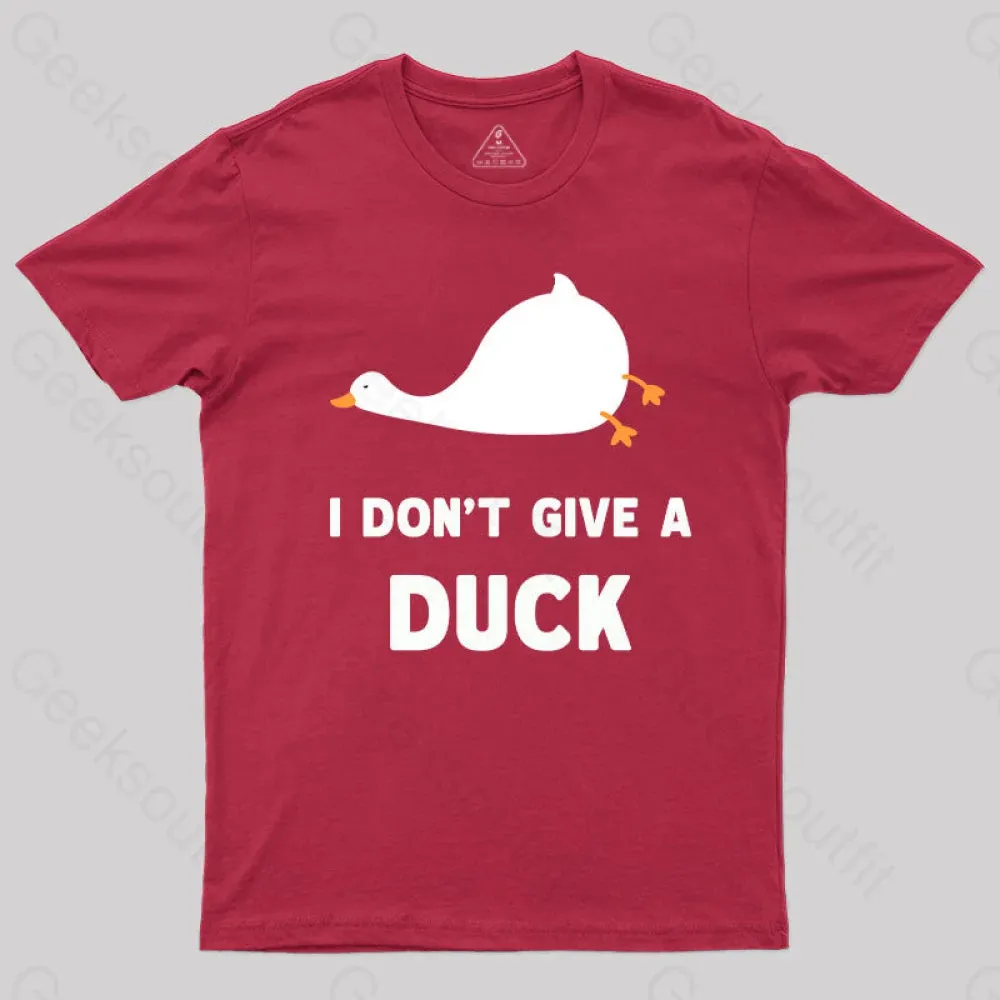 I Don't Give a Duck T-Shirt - Image 6