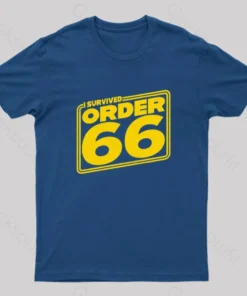 Alternative view of I Survived Order Sixty-Six Geek T-Shirt