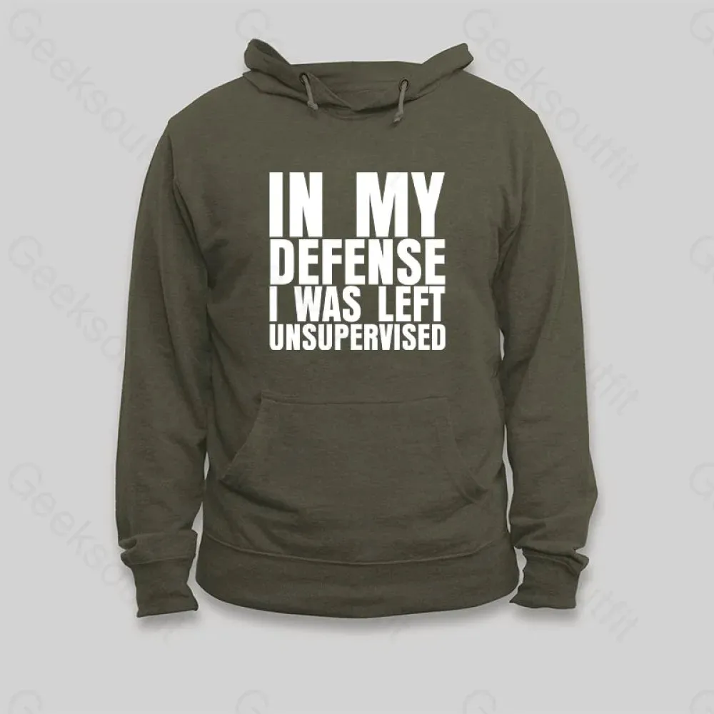 I Was Left Unsupervised Hoodie - Image 5