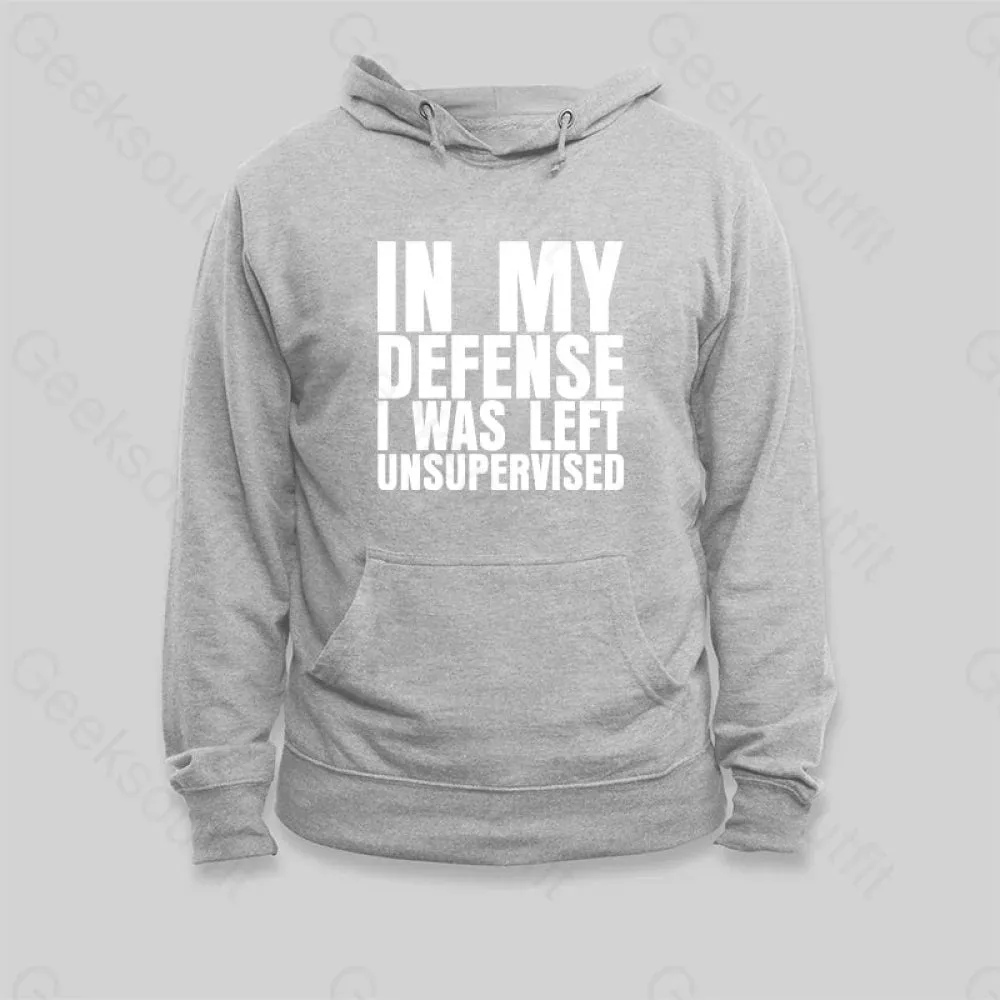I Was Left Unsupervised Hoodie - Image 4