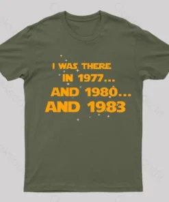 Alternative view of I Was There Geek T-Shirt