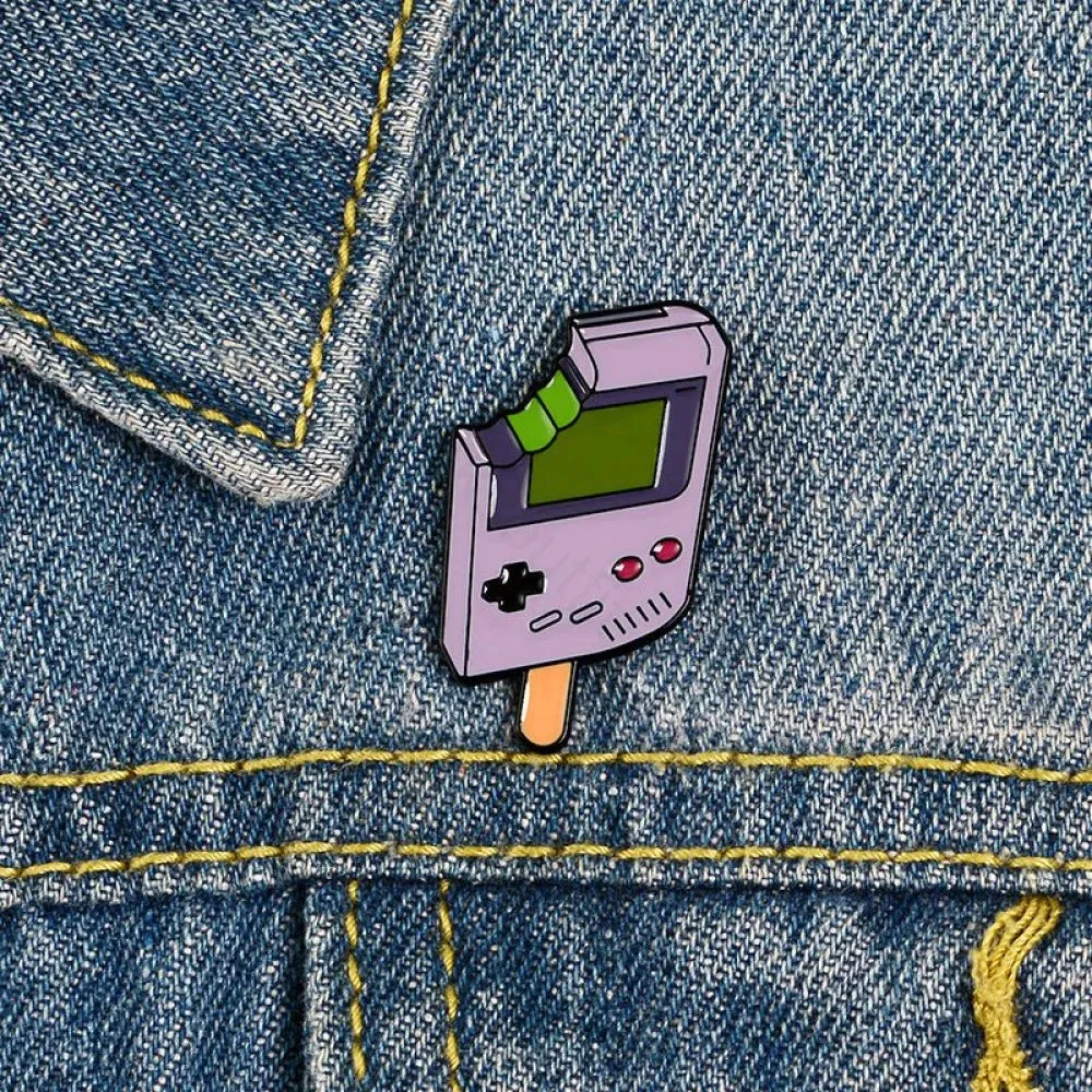 Ice Game Boy Enamel Pins
