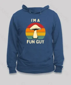 Alternative view of I'm a Fun Guy Funny Fungi Mushroom Hoodie