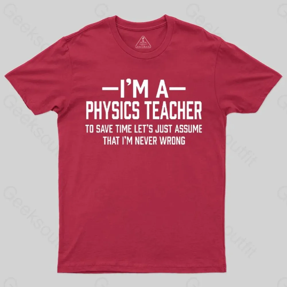 I'm a Physics Teacher Classic T-Shirt - Image 7