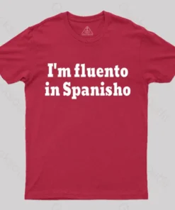 Alternative view of I'm Fluento in Spanisho Nerd T-Shirt