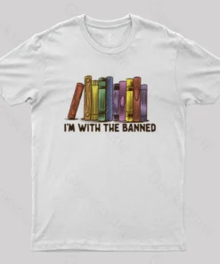 Alternative view of I'm With The Banned T-Shirt