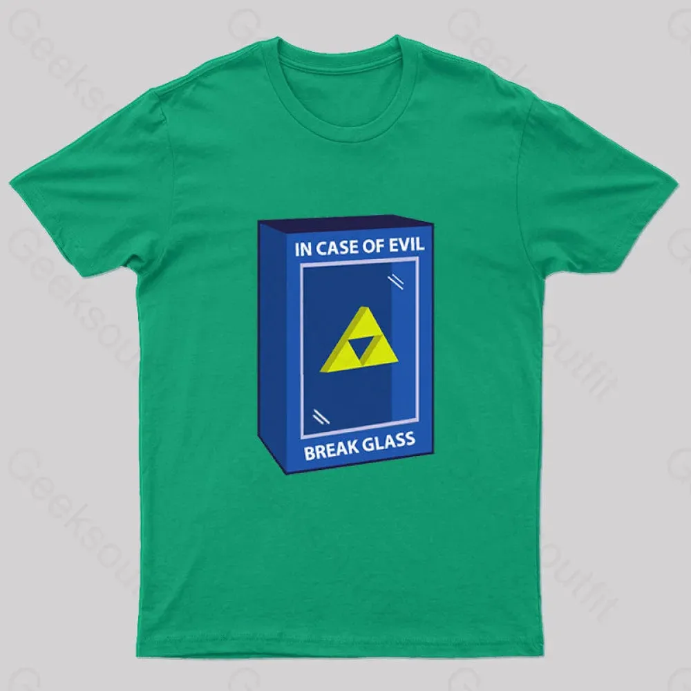 In Case of Evil Nerd T-Shirt - Image 4