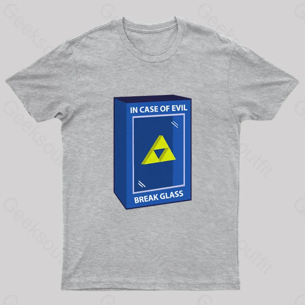In Case of Evil Nerd T-Shirt - Image 6