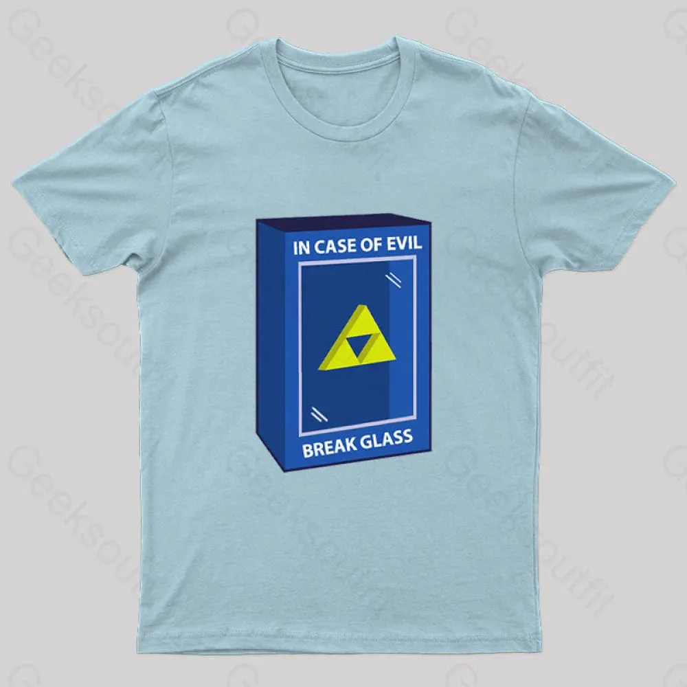 In Case of Evil Nerd T-Shirt - Image 5