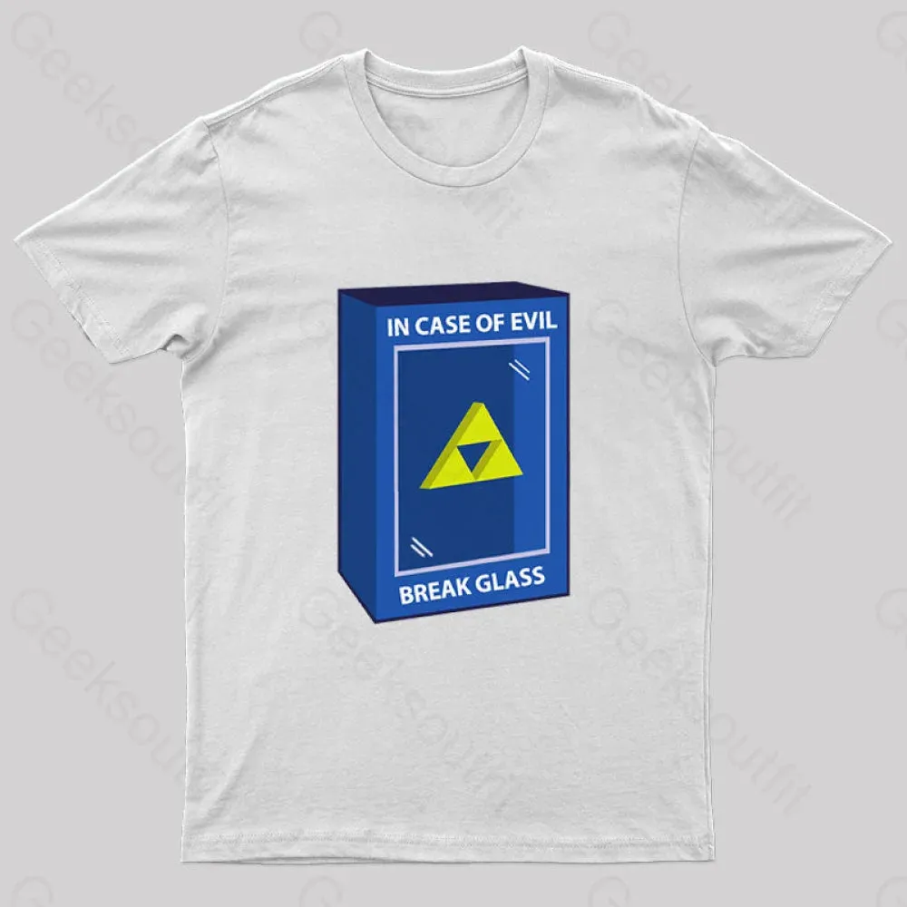 In Case of Evil Nerd T-Shirt - Image 7