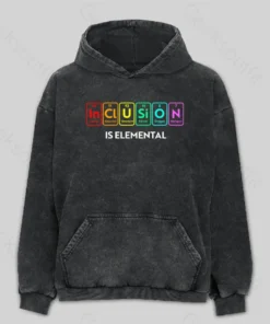 Inclusion Is An Elemental Washed Hoodie