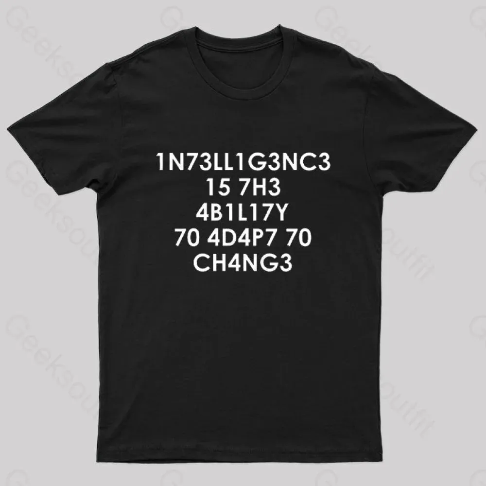 Intelligence Nerd T-Shirt - Image 2