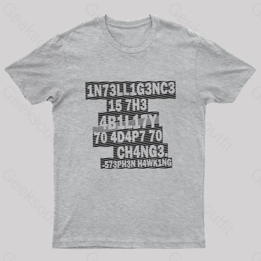 Intelligence Nerd T-Shirt - Image 7