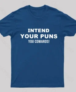 Alternative view of Intend Your Puns T-Shirt
