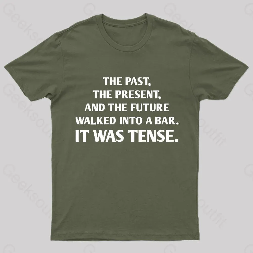 It Was Tense Nerd T-Shirt - Image 2