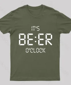 It's Beer O'clock Nerd T-Shirt