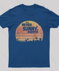 Alternative view of It's Never Sunny In Barovia Nerd T-Shirt