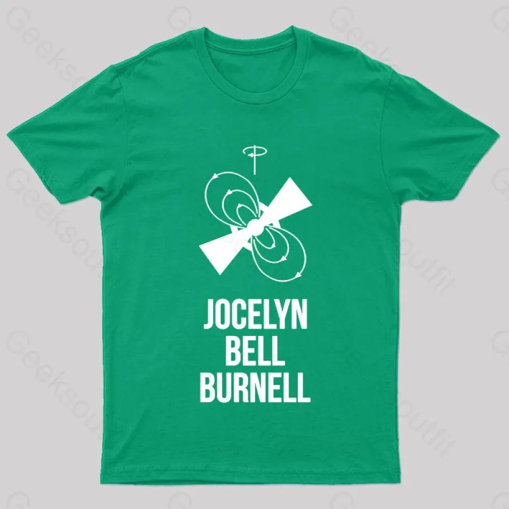 Jocelyn Bell Burnell Nerd T-Shirt - Image 4