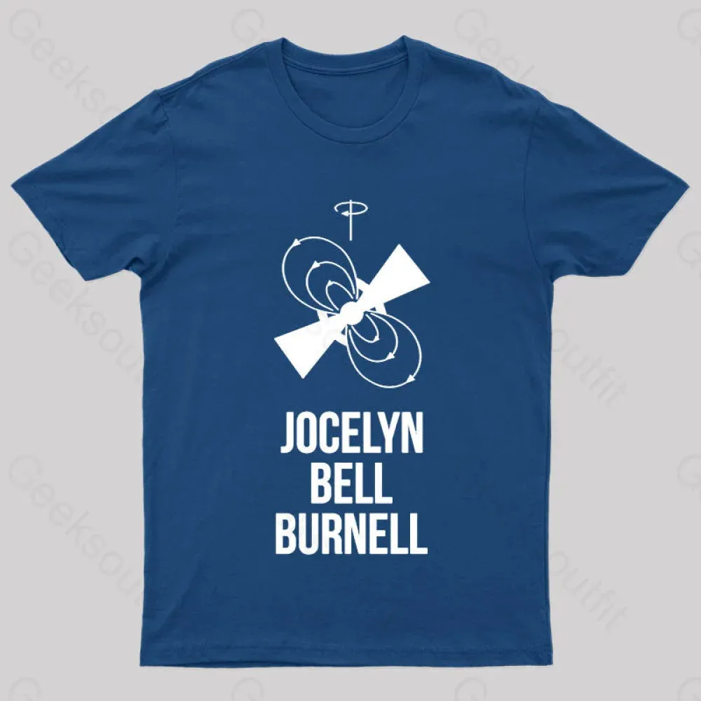 Jocelyn Bell Burnell Nerd T-Shirt - Image 2
