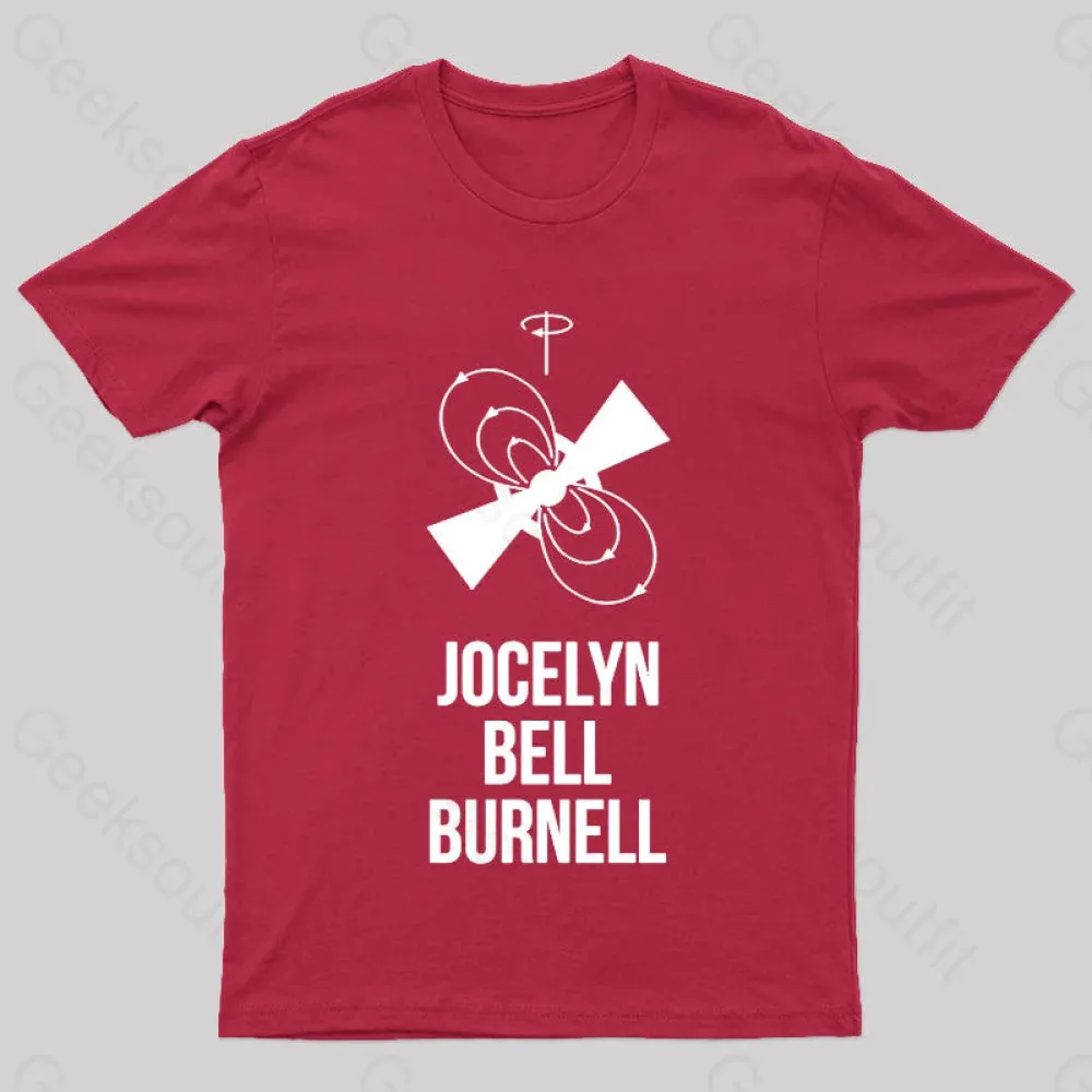 Jocelyn Bell Burnell Nerd T-Shirt - Image 5