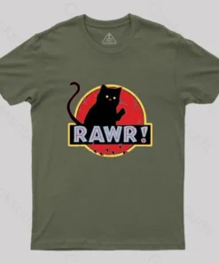 Jurassic Cat RAWR T-Shirt