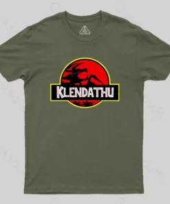 Alternative view of Klendathu Scifi Space Troopers Geek T-Shirt