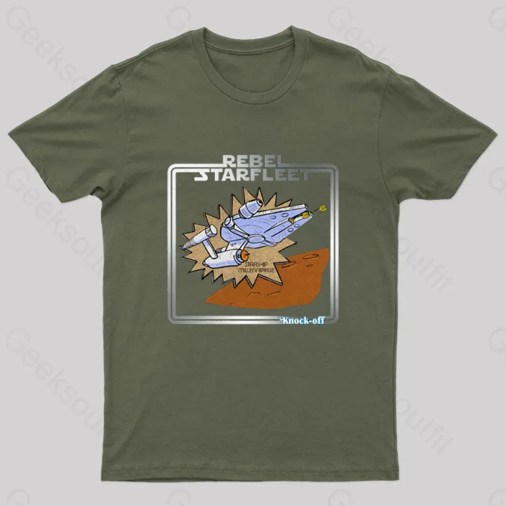 Knock-off Scifi Space Millenniprise Geek T-Shirt - Image 4