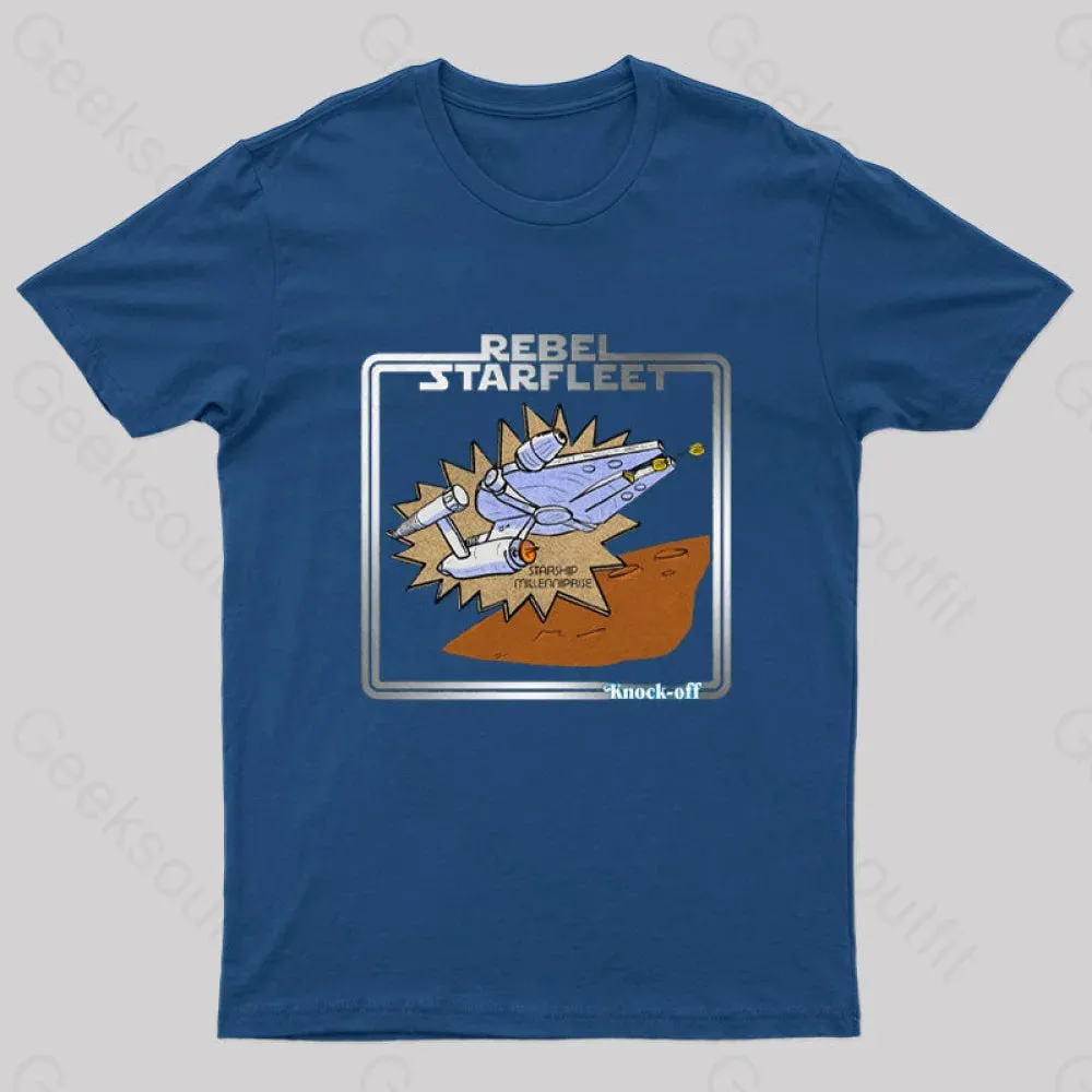 Knock-off Scifi Space Millenniprise Geek T-Shirt - Image 3