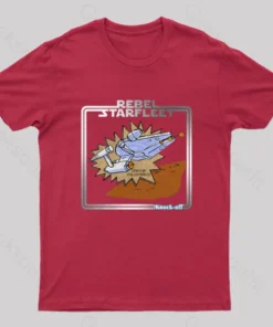 Alternative view of Knock-off Scifi Space Millenniprise Geek T-Shirt