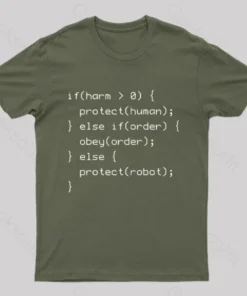 Laws of Robotics Nerd T-Shirt