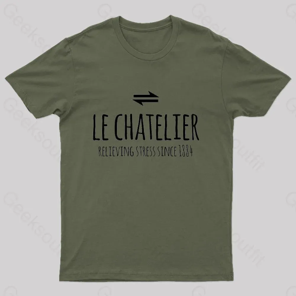 Le Chateliers Principle Funny Chemistry Joke T-Shirt - Image 4