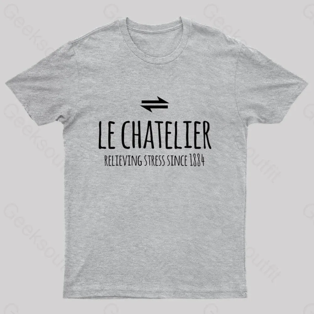 Le Chateliers Principle Funny Chemistry Joke T-Shirt - Image 10