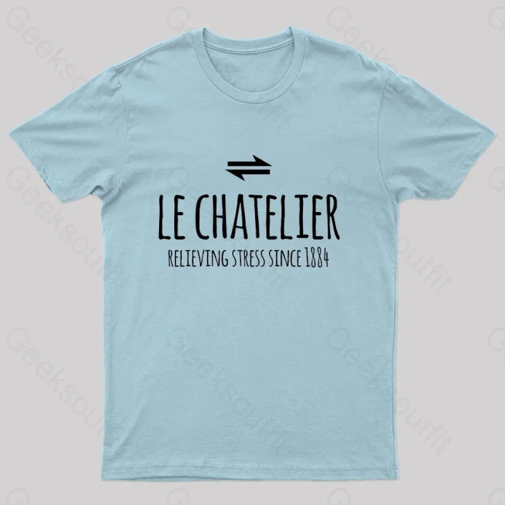 Le Chateliers Principle Funny Chemistry Joke T-Shirt - Image 2