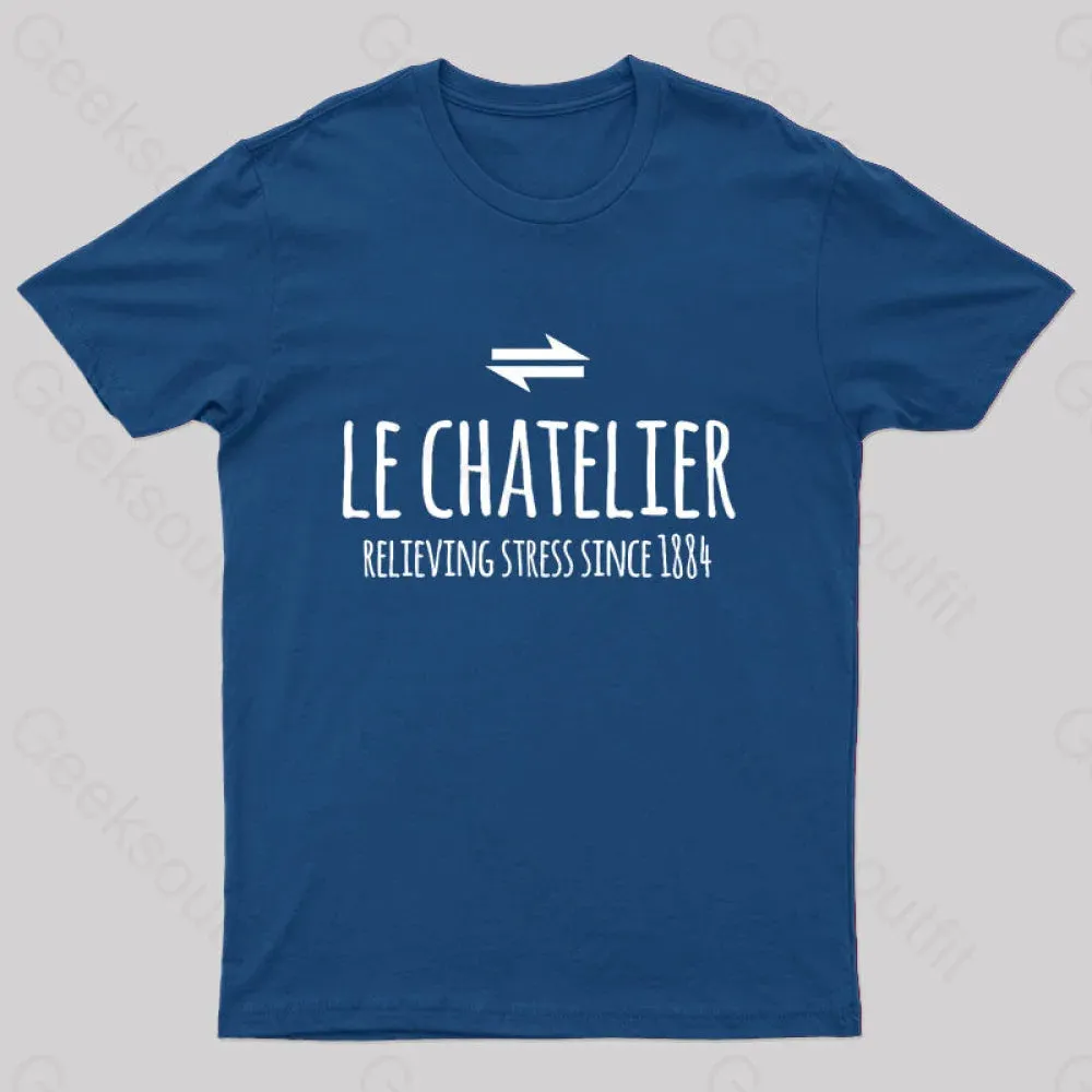 Le Chateliers Principle Funny Chemistry Joke T-Shirt - Image 3