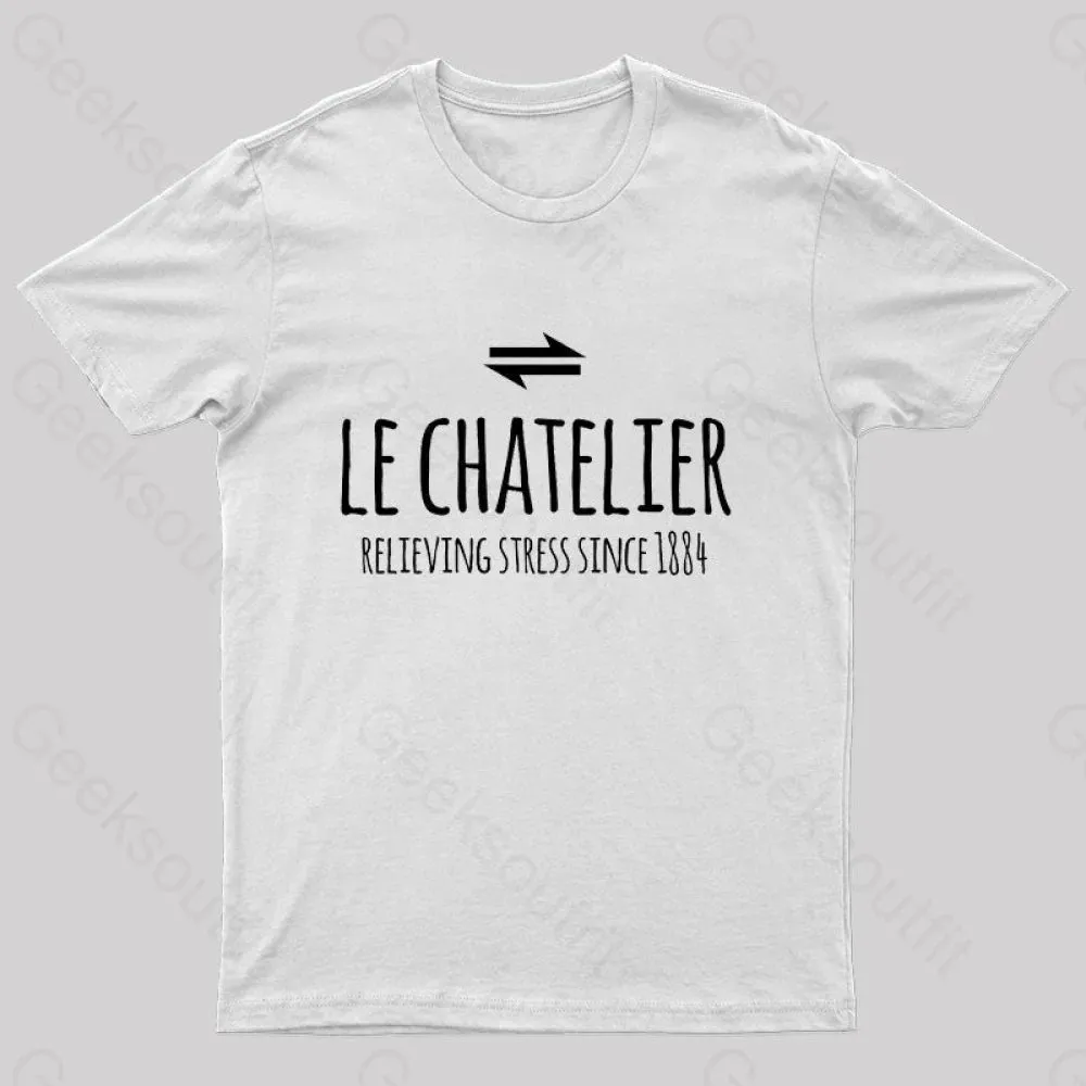 Le Chateliers Principle Funny Chemistry Joke T-Shirt - Image 11