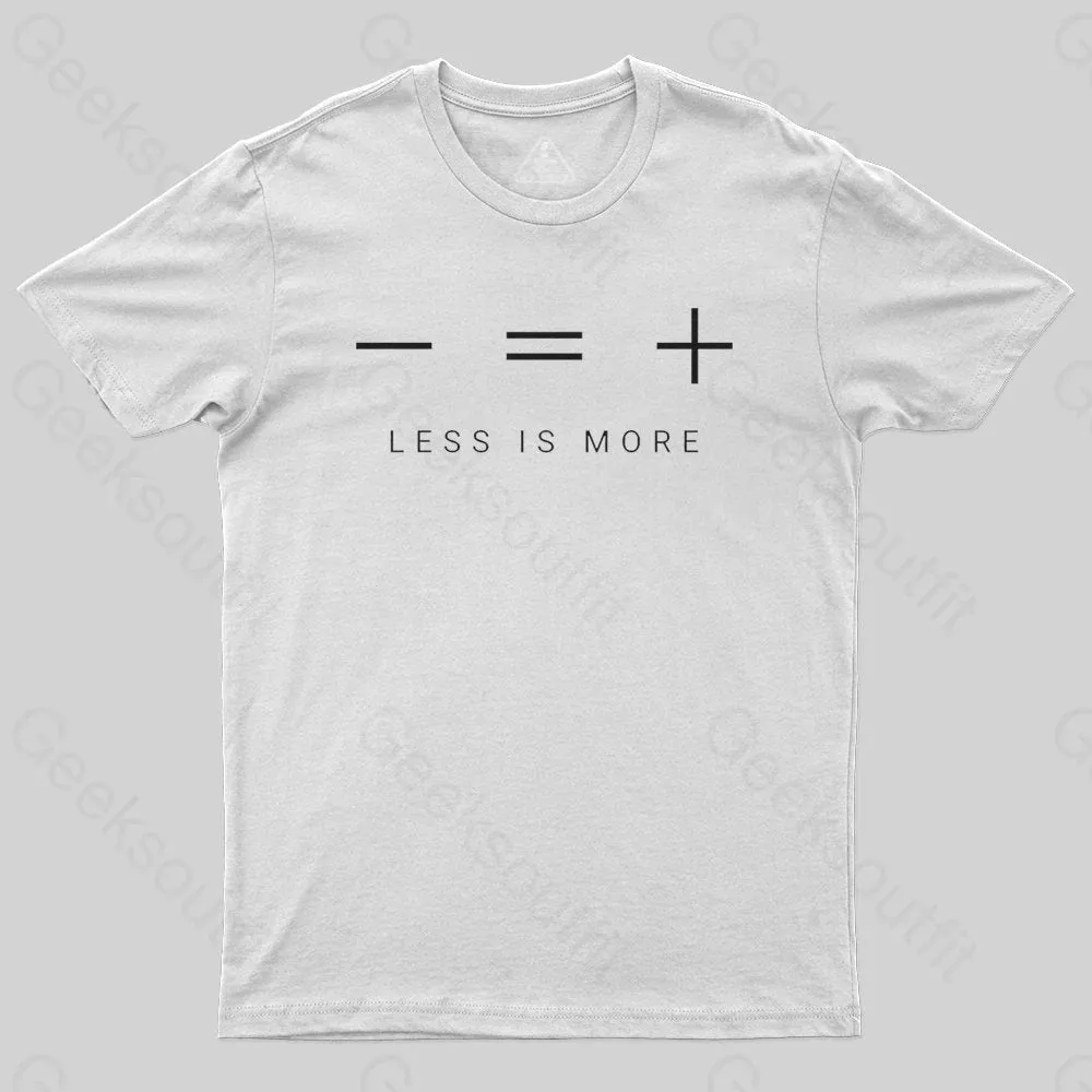 Less is more T-shirt - Image 2