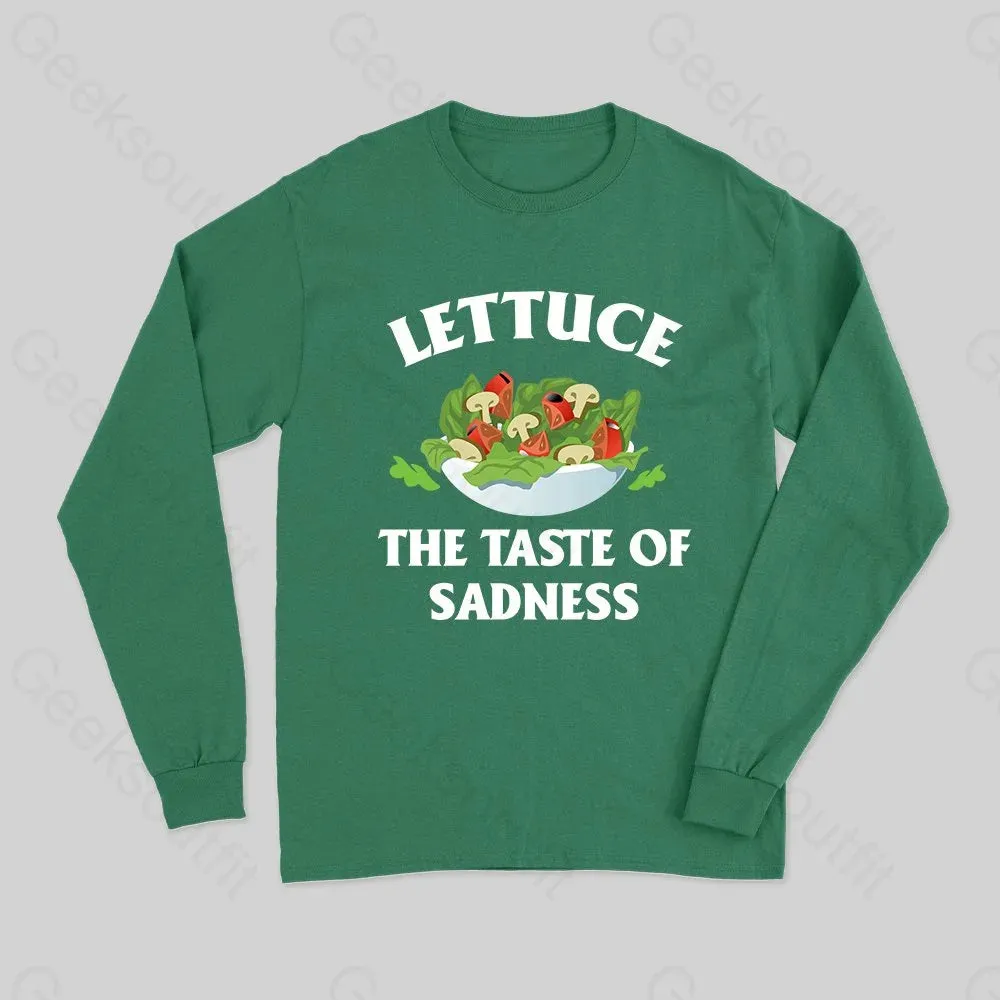 Lettuce The Taste Of Sadness Long Sleeve T-Shirt - Image 2