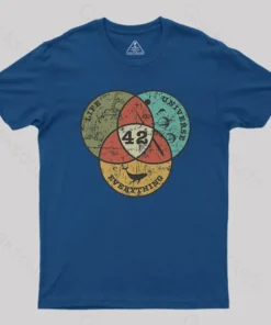 Alternative view of Life, the Universe & Everything Nerdy Graphic T-Shirt