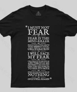 Litany Against Fear T-Shirt